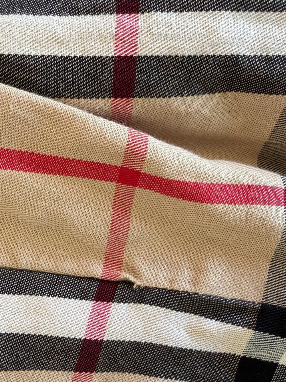 Fabulous Burberry Plaid Kids Dress with White Peter Pan Collar - Picture 6 of 9